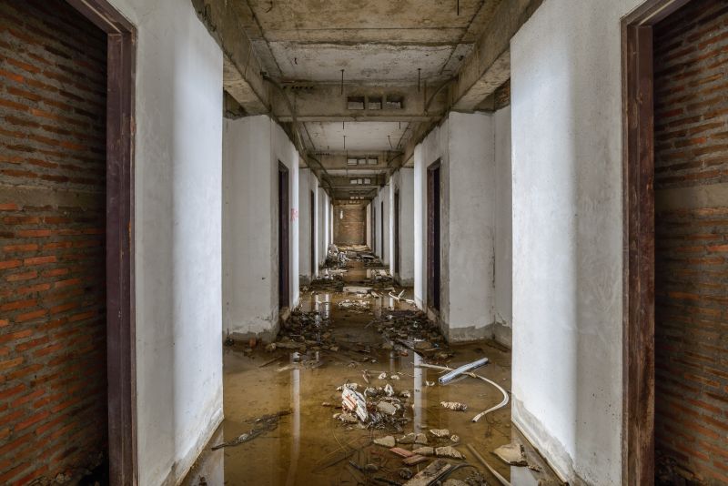 Flooded Interior Space